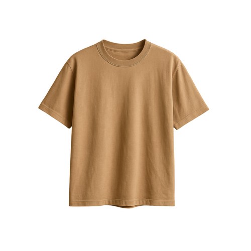 Camiseta Oversized Lisa HEND - Canela